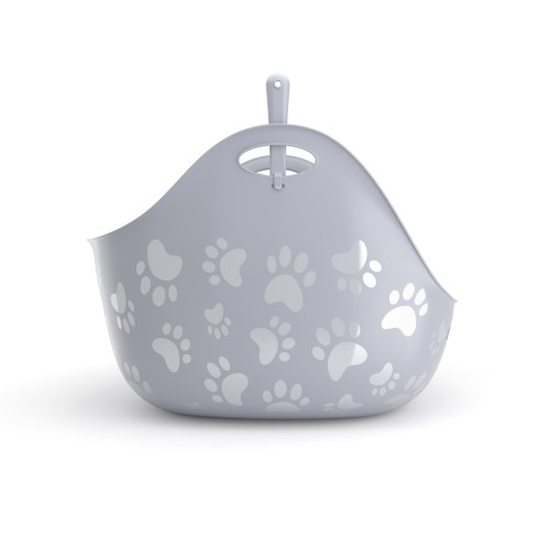 Kuweta Litterbox by LitterLocker, szara