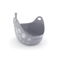 Kuweta Litterbox by LitterLocker, szara