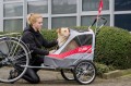 Innopet Wózek do roweru dla psa Sporty Dog Trailer Deluxe IPS-056AT Czerwony/Szary 