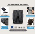 Ibiyaya Transporter/Plecak JetPaw dla psa i kota FC2319-B