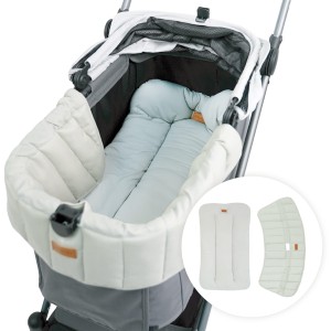 Ibiyaya Poduszka do wózka, rozmiar M, zielona